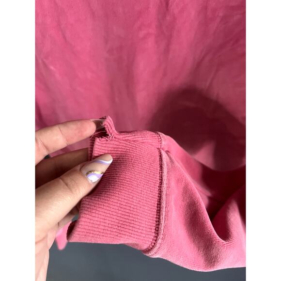 Y2K Sport Zara Pink Velour Zip up Juicy Couture Inspired Jacket Size Large - Picture 9 of 13